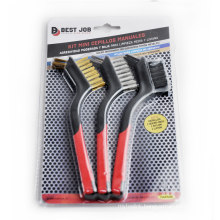 Hot selling design wire brush cleaning stainless steel brush wire mini detailing wire brush set